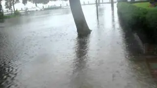 Hurricane Irene: Sheepshead Bay flooding streets