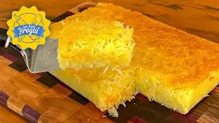 COMO FAZER BOLO QUEIJADINHA CREMOSO PARA FESTA JUNINA | RECEITA FÁCIL | Ana Maria Brogui