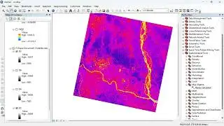NDVI | NDBI | NDWI | Vegetation/Forest Cover/Buildup/Water calculation Map in ArcGIS