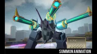 Yugioh Cross Duel - Bandit Keith x Barrel Dragon Summon Animation [4K]