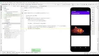 transparent background videoview android studio