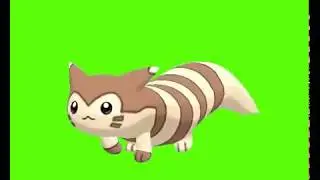 Furret Walk Green Screen