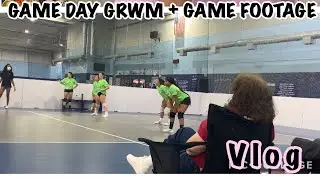 GAME DAY GRWM+GAMEFOOTAGE!