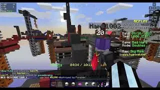 My Hypixel Bedwars 100 Star PRESTIGE Game