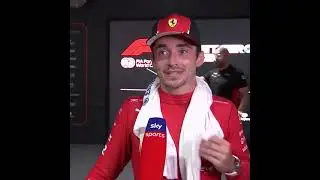 Charles Leclerc Post Race Interview Qatar GP 2023