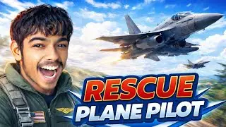 ✈️ Airplane Rescue Pilot | खतरनाक मिशन में जान बचाने वाला पायलट 😱#AviationLife#PlaneCrashRescue#Hero