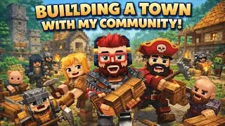 MAKING THE LARGEST BUNKER IN HYTALE | Community Server | Viewers Can Spawn Mobs