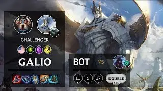 Galio Bot vs Aphelios - NA Challenger Patch 10.10