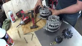 How to R&R and Clock a Gm Alternator on your Suzuki Samurai
