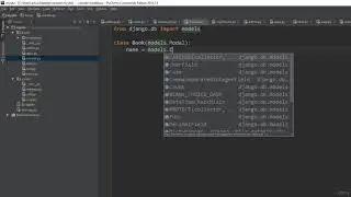 141 Django tutorial 7 Creating Books Table in Django
