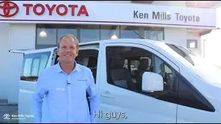 Watch Ryan talk Toyota HiAce Crew Van