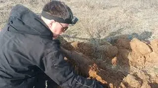 Копаю металл. Наехала охрана.