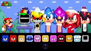 Mario Can Buy All SPRUNKI SONIC Characters and Power-ups | Incredibox Sprunki
