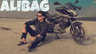 Mumbai to alibag bike ride / moto vlog 2020