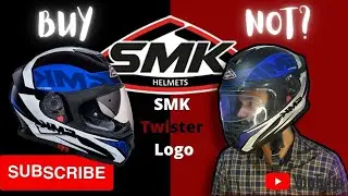 SMK Twister Logo Helmet Review/SMK Helmet Review/Best Helmets Under 4500?