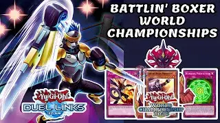 BATTLIN' BOXER DECK WITH NUMBERS PROTECTION - WORLD CHAMPIONSHIP 2025 YU GI OH DUEL LINKS