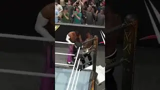 Джевон Эванс побеждает Леона Слейтера и завоевывает чемпионский титул X Division в WWE 2K25.