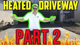 Heated Driveway Installation (Building A System)