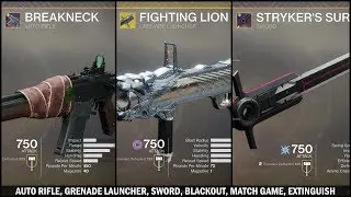Viewer Loadout: Solo Nightfall w/ Auto Rifle, Grenade Launcher & Sword [Destiny 2]