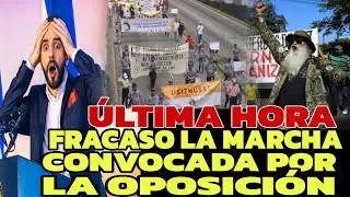 FRACASO TOTAL EN LA MARCHA CONVOCADA POR LA OPOSICON ,  LOS DEJARON SOLOS