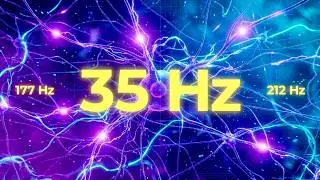 SUPER LEARNING | Pure 35Hz Gamma Frequency No Music