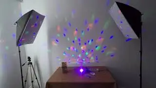 Светодиодная световая голова, LED цветомузыка (LED Party Light)