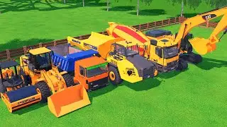 KABOLITE K350-200 DIGGER, MEGA RC TRUCKS, RC TRACTORS, RC MACHINES COLLECTION!! EXCAVATOR LESU ET30H