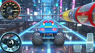 Big Monster Truck Games : Destruction Tour & Stunt Video! 🚗🏁 Android Gameplay
