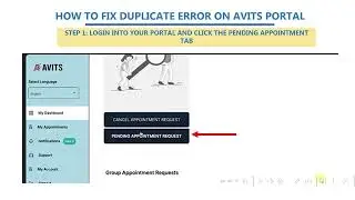I Fixed the Duplicate Error on AVITS US Visa Portal in 5 Minutes!