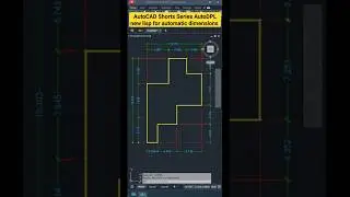 ✨Магия CAD LISP: автоматическое нанесение размеров! #autocad #AutoDPL