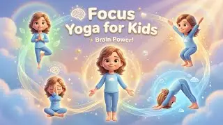 Calm Mind &bull; Sharp Focus &bull; Happy Kids (8&ndash;9 Minutes)
