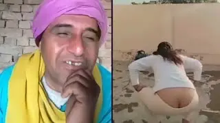 Chacha multani vs Sara jutti tiktok live punishment funny video 