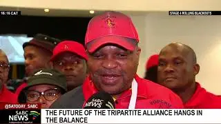 The future of the tripartite alliance hangs in the balance
