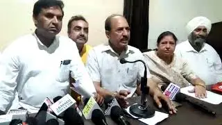 congress Corporators and independent Corporators joint press conference  at  press club Jammu