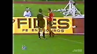 1987.07.19 Unión Atl. Táchira 3 - Indp. de Avellaneda 2 (Faltan primeros 8 min. - Libertadores 1987)