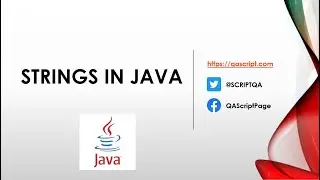 Java Tutorial for Beginners - Strings In Java