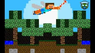 Sweden NES Remix Music Animation (Minecraft)