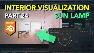 Blender Archviz: Солнечный светильник | Часть 24 |