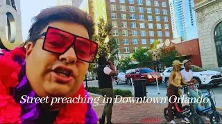 Street Preaching in Orlando