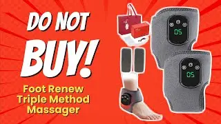 Массажер для ног Foot Renew Triple Method 🦶🚫 | 6 причин НЕ покупать
