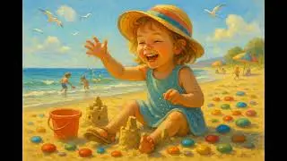 🎵 Colour My Pebbles: Playful Beach Fun Anthem | AI by Colten