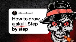  &ldquo;Built from shadows. Smiling at the noise.&rdquo; step by step tutorial 