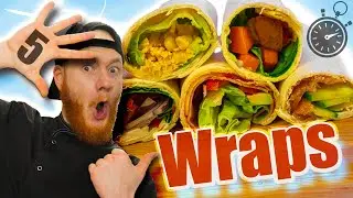 5 WRAPS in UNTER 5 MINUTEN