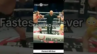 Fastest KO Ever #mma #ufc #boxing