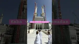Kaba view in Ramadan 2024 #saudiarabia #vlog #travel #india #meccatower #kaaba