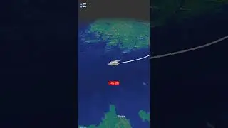 Cruise trip from Helsinki ( Finland) to Stockholm ( Sweden)🚢  #travelroutes #map