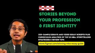 M7 MBA Admissions - Stories Beyond your Professional Identity