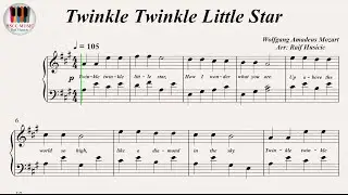 Twinkle Twinkle Little Star, Piano