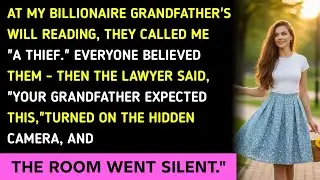 AT MY BILLIONAIRE GRANDFATHER'S WILL READING, THEY CALLED ME 