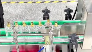 Linear-style perfume filling crimping collaring machine
